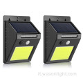 Ningbo Factory CoB 48 LED LED a buon mercato Sicurezza wireless Outdoor Lights Solar Lample